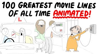 The 100 Greatest Movie Lines of All Time, Animated!