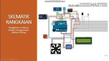 Ranggkaian system kendali dengan menggunakan aplikasi firtzing