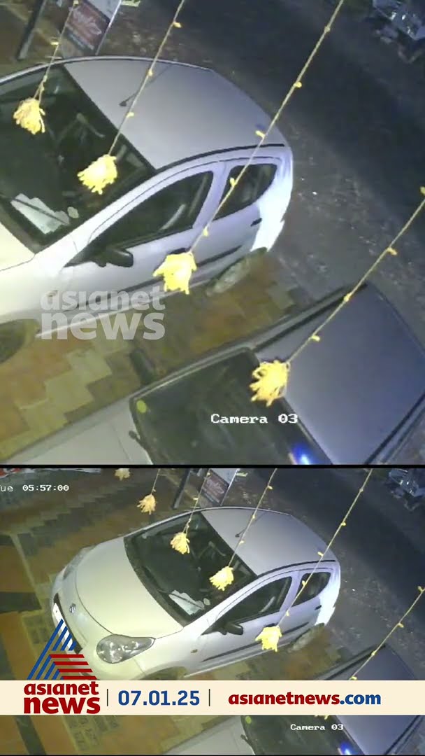 പാലക്കാട് ശ്രീകൃഷ്ണപുരത്ത് നിയന്ത്രണം വിട്ട കാർ കടയിലേക്ക്  പാഞ്ഞു കയറി