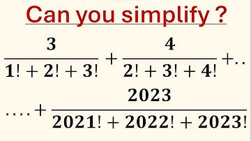 Challenge Your Math Olympiad Preparation with Factorials