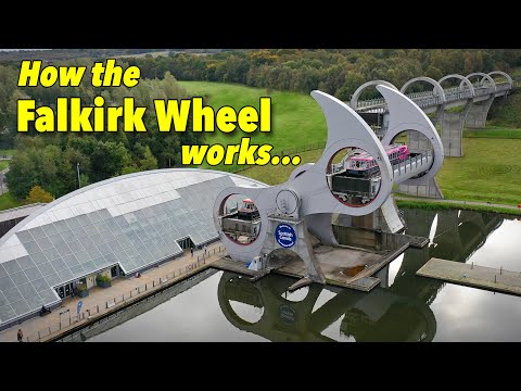 Video: Falkirk Wheel: Komplet vejledning