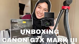 UNBOXING CANON G7X MARK III | Where to buy affordable Camera + Accessories in Malaysia (2021) screenshot 5