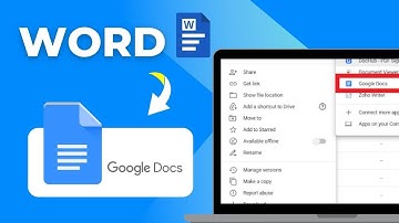 How To Upload A Word Doc To Google Docs