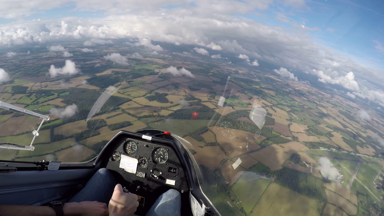 Glider Aerobatic Flight Lasham Airfield ASK21 (full flight) YouTube