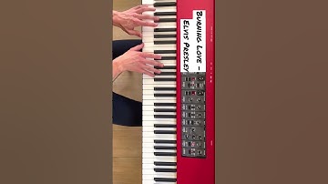 Thumbnail of Burning Love - Elvis Presley / piano