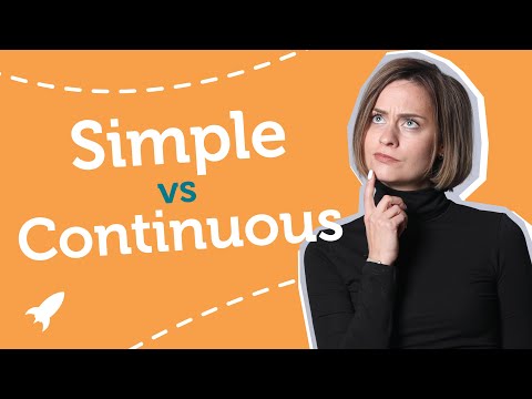 Present Simple vs Present Continuous | Настоящее простое против настоящего длительного