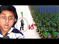 1000 HULK vs 1 THANOS ! - Rachitroo