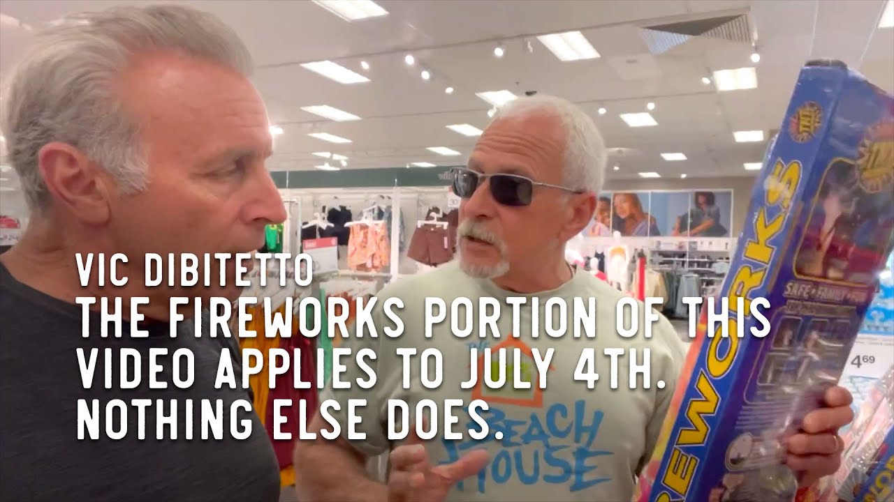 The fireworks portion of this video applies to July 4th. Nothing else ...
