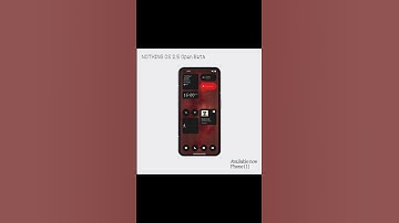 Nothing OS 2.5 Open Beta is now available for all Phone (1) users.