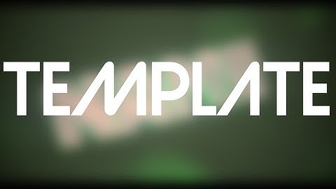 Intro Template by ElementFX & Haydon/Blender Only/Need Orders in my Shop