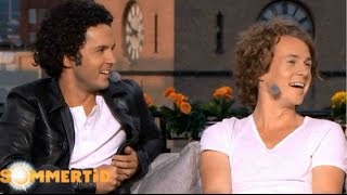 Ylvis & Calle Interview on Sommertid TV2  2013 (English subtitles)