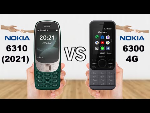 Nokia 6310 2021 VS Nokia 6300 4G || Full Comparison