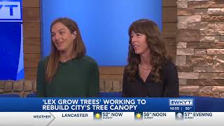 Hannah Legris and Heather Wilson Lex Grow Trees Rebuilding Lexington's Tree Canopy