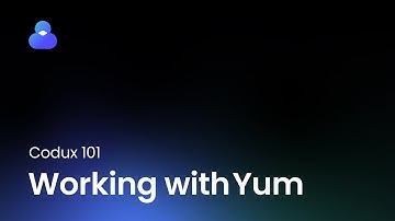 Working with Yum (part 3 of 6) | Codux 101 for Designers