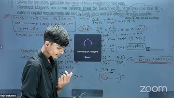 Financial planning and forecasting class 1