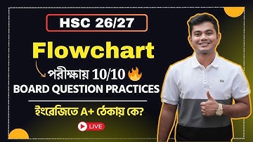 Flowchart ১০/১০ ক্লাস🔥|| HSC 2026 & 2027 এর নতুন ব্যাচে ভর্তি চলছে || HSC English