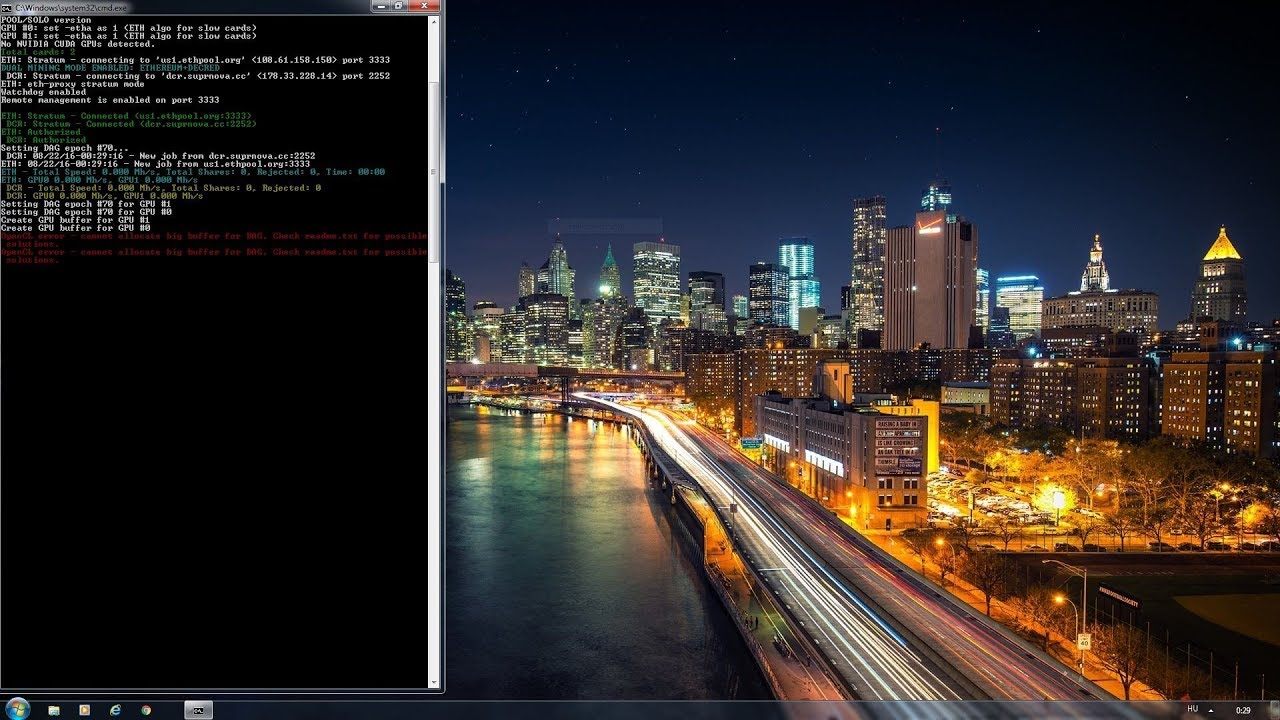 Ошибка OpenCL Cannot Create DAG? Claymore miner 5 видеокарт? Решение!