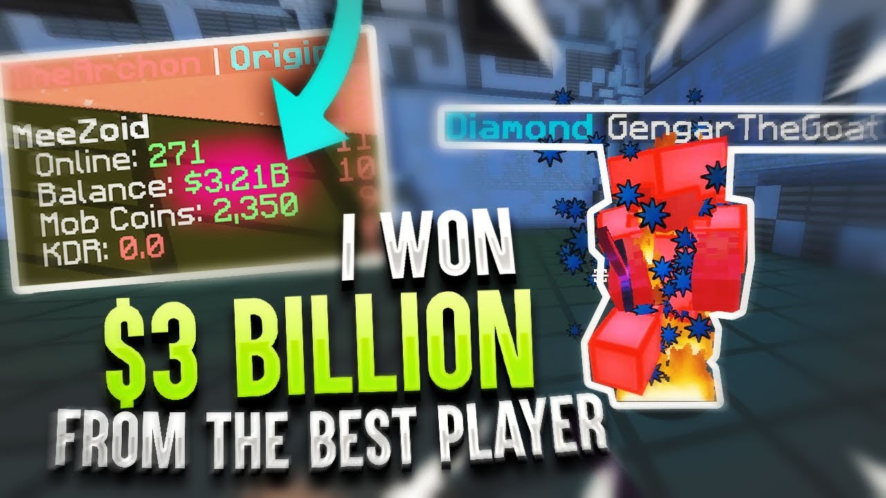 WINNING 3 BILLION FROM THE SERVER'S BEST PLAYER... | Minecraft Skyblock