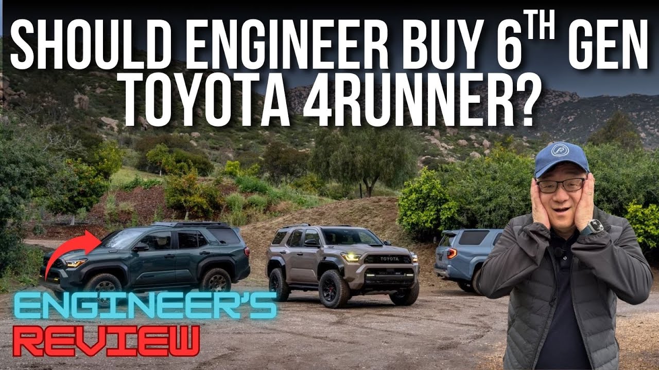 SHOULD YOU BUY 6th GEN TOYOTA 4RUNNER vs LAND CRUISER vs LEXUS GX 550? ENGINEER ANSWERS THIS