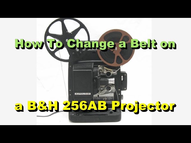 Bell & Howell 10MS Projector Belt,Wire-Spring Upper Take-Up Belt,1 New Wire Belt 