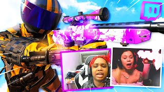 Killing Twitch Streamers in COD Search and Destroy (funny reactions)