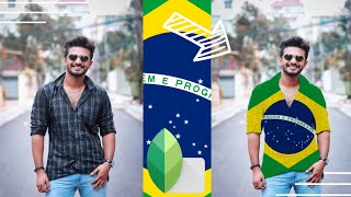 Brazil| Flag add photo editing | Brazil Flag photo | How to Flag add photo Editing Rumon Photography screenshot 4