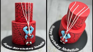 SpiderMan Cake