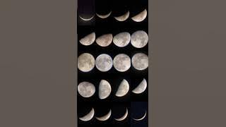 Fase-Fase Bulan (Supermoon) 🌘🌗🌕🌓🌒 #moon #supermoon