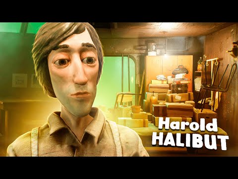 Видео: ЭТУ ИГРУ СЛЕПИЛИ ИЗ ПЛАСТИЛИНА! | ЗАГАДОЧНЫЙ ПОДВОДНЫЙ ГОРОД С ЛЮДЬМИ В (Harold Halibut #1)