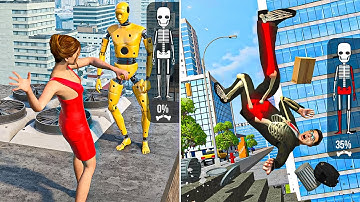 Falling Art Ragdoll Simulator All Levels Walkthrough Gameplay