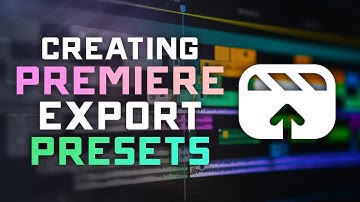 How to Create CUSTOM Premiere Pro Video EXPORT PRESETS - 2024 Tutorial