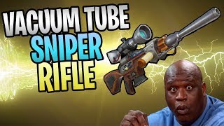 Fortnite - Level 130 Sunbeam Vacuum Tube Sniper Rifle Save The World Gameplay