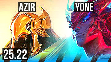 AZIR vs YONE (MID) | 7/4/13 | KR Master | 25.22