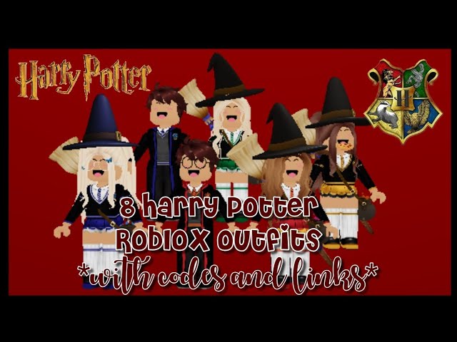 8 Harry Potter Roblox Outfits With Codes And Links Youtube - witch roblox catalog