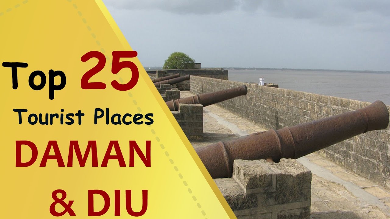 Daman And Diu Top 25 Tourist Places Daman And Diu Tourism Youtube