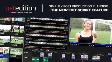 nxteditions unique "Edit Script" for Journalists: Step-by-Step