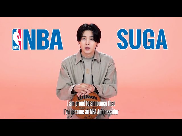 BTS star SUGA named NBA's Global Ambassador - Pragativadi