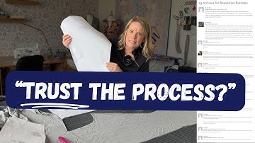 "Trust the Process?"🧵 | SEW WITH ME Resolution Bottoms pattern & CHAT