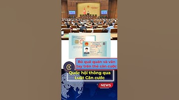 Chính thức bỏ vân tay, thông tin quê quán trên thẻ căn cước #cancuoc #cancuoccongdan
