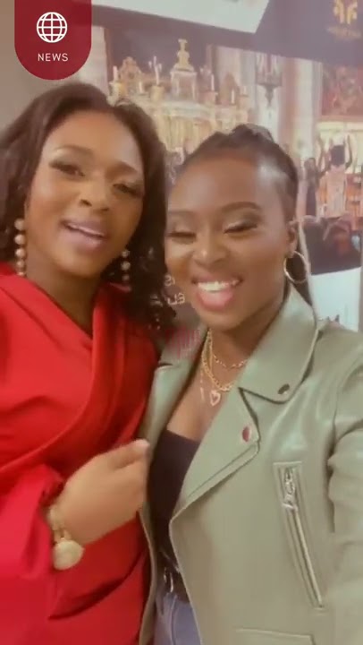 Dena Mwana et sa fille Morijah à Montréal