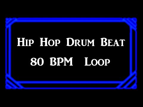 hip-hop-drum-beat-80-bpm-song-style-drum-track-drum-loop-#278