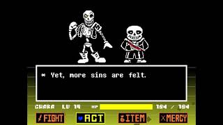 Disbelief Papyrus Full Fight (Undertale Fangame Unofficial)