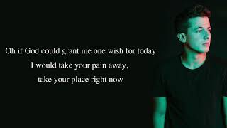 Charlie Puth - Sick [Full HD] lyrics