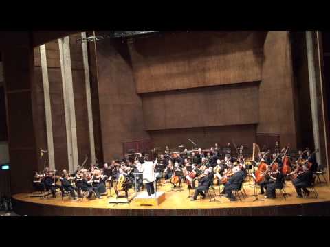 Frederic Chaslin: Prayer for cello and orchestra. Henri Demarquette, Chaslin, Jerusalem Symphony