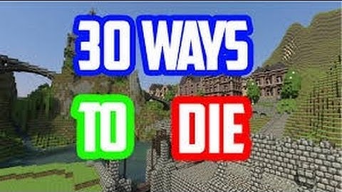 Minecraft - 30 Ways To Die - Part 2 - Custom Map - ANGRY ANIMALS?
