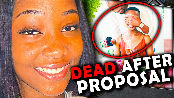 She Said Yes to His Proposal, Then He Shoots Her Dead Moments Later