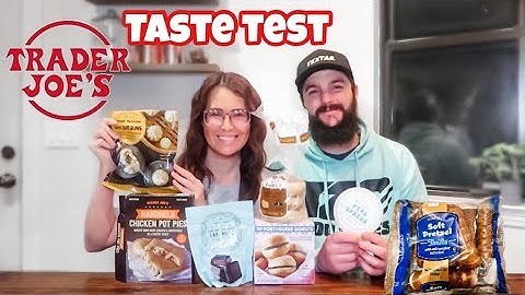 Trying 7 New Trader Joes Items 😋