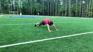 High Plank Walkout