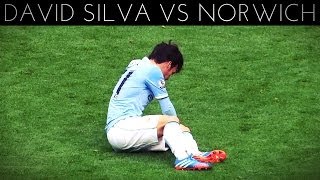 David Silva vs Norwich City (H) 2013-2014 EPL HD