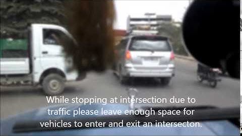 Dont block intersection